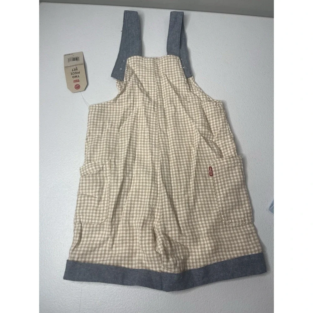 Levi's‎ Toddler Boy Clothing Lot Cowboy Bear Tshirt Shortalls Sz 4t